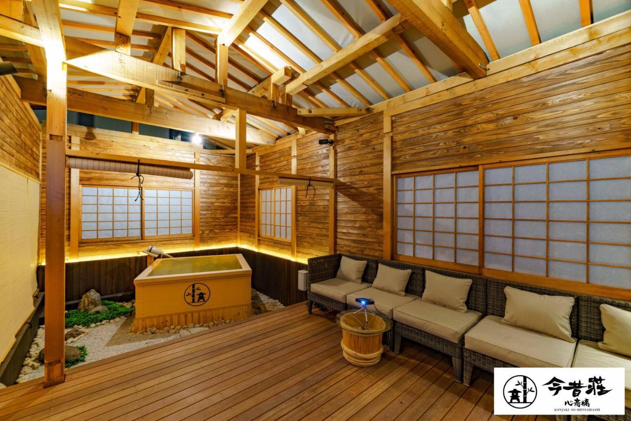 Konjakuso Osaka Shinsaibashi "Tarukaisen" Rooftop Spa Ngoại thất bức ảnh