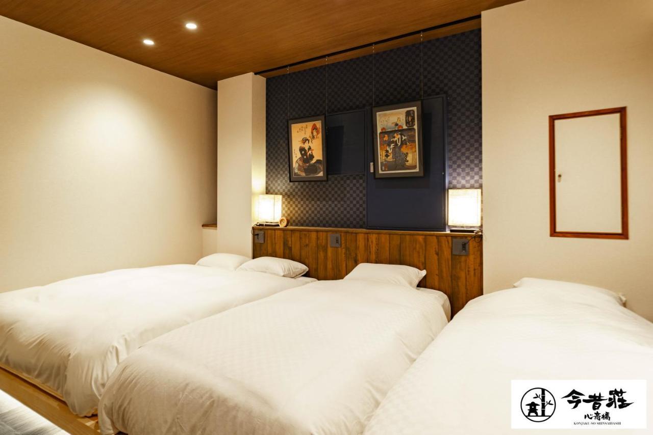 Konjakuso Osaka Shinsaibashi "Tarukaisen" Rooftop Spa Ngoại thất bức ảnh